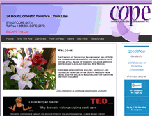 Tablet Screenshot of copedv.org